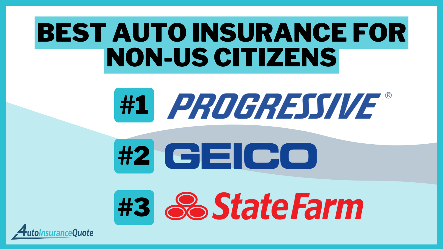 Best Auto Insurance for Non-US Citizens: Progressive, Geico, and State Farm
