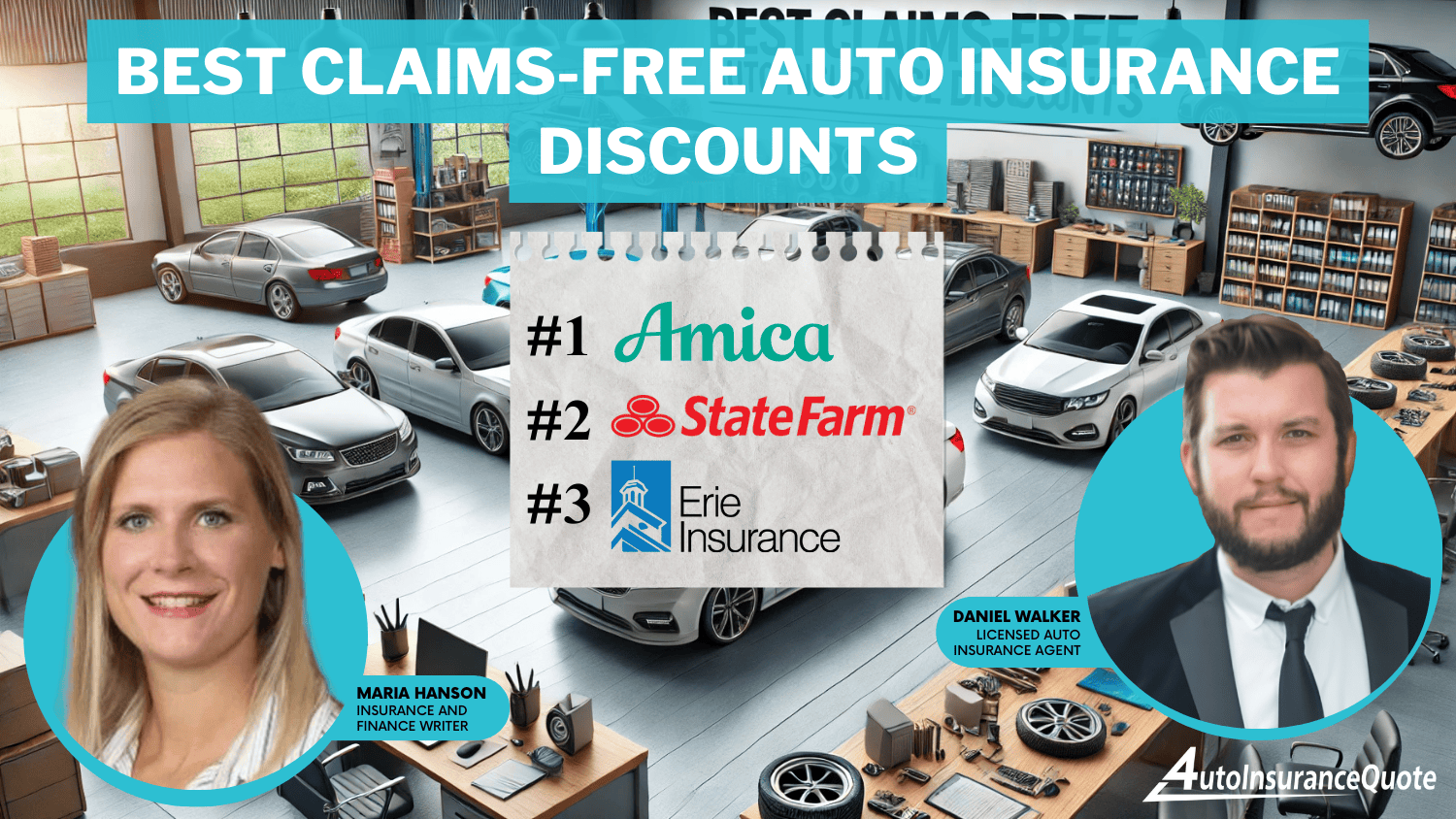 Amica, State Farm, and Erie: Best Claims-Free Auto Insurance Discounts