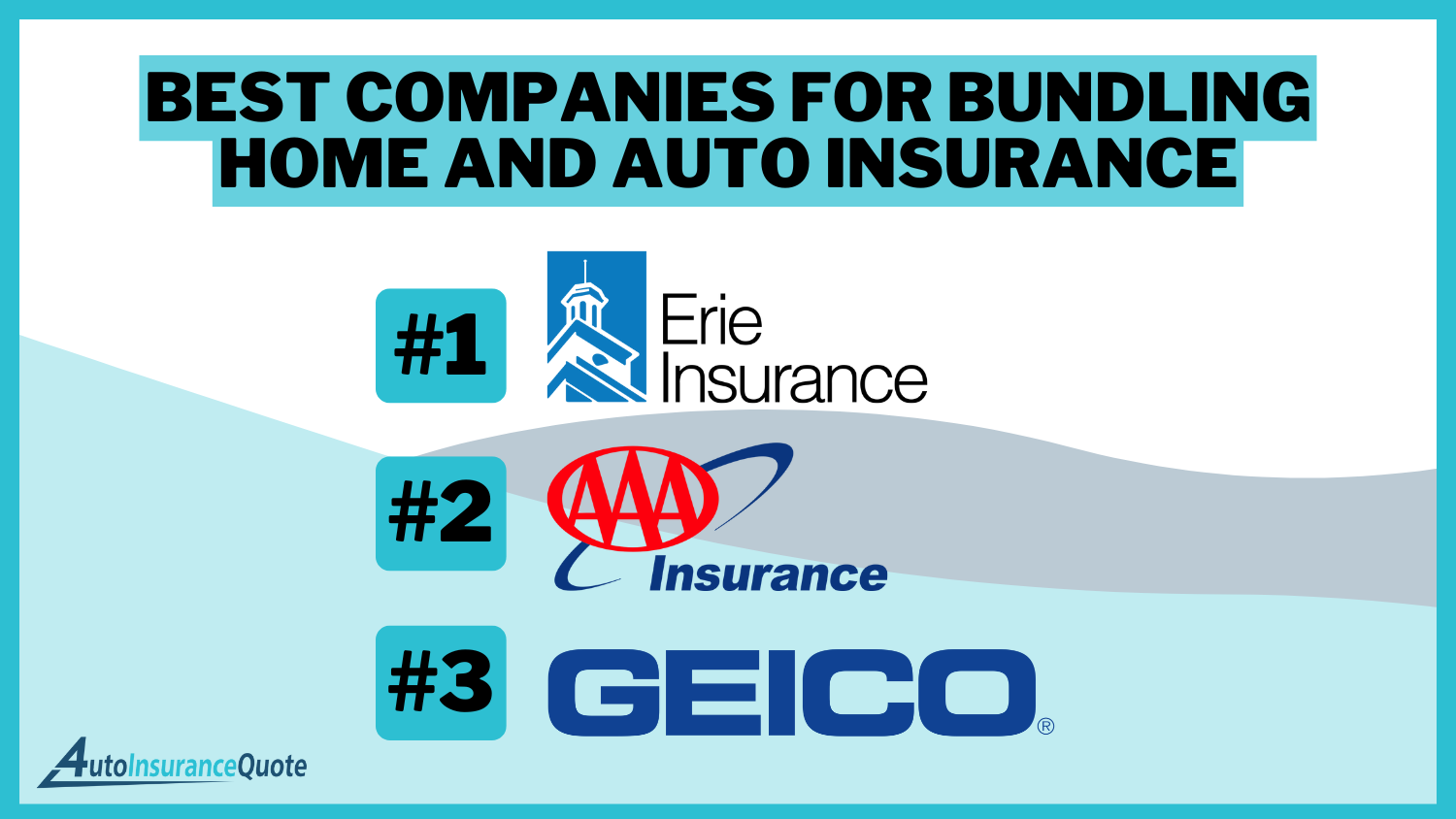 Erie, AAA, Geico: 10 Best Companies for Bundling Home and Auto Insurance