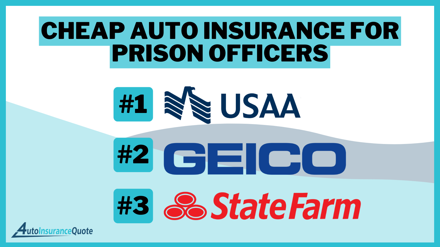 Cheap Auto Insurance for Prison Officers in 2024 (Find Savings With These 10 Companies!)