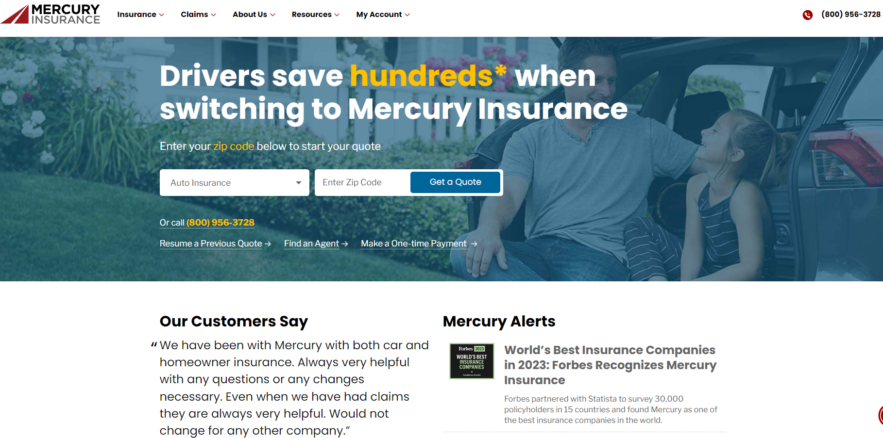 Mercury: Cheap Auto Insurance for DoorDash Drivers
