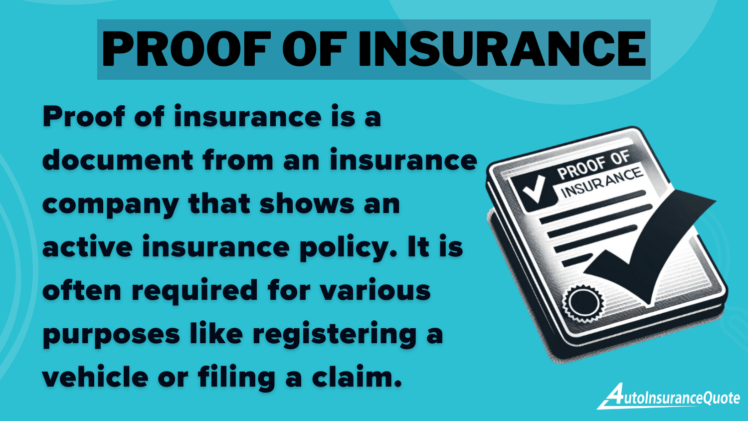 Proof of Insurance Definition Card: Can you still file an insurance claim if information wasn’t exchanged after a car accident?