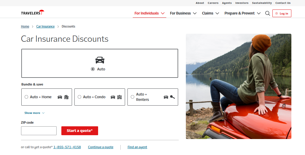 Travelers Car Insurance Discounts: How to Customize Your Travelers Auto Insurance